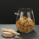 GLASS STORAGE WITH SPOON