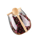 GLASS STORAGE WITH SPOON