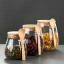 GLASS STORAGE WITH SPOON