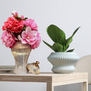 Modern Ceramic Ginger Jar Vase with Lid