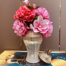 Modern Ceramic Ginger Jar Vase with Lid