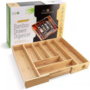 Bamboo  Expandable Utensil Drawer Organizer