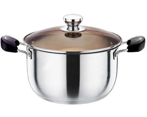 Stainless steel  pot with handle