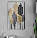 Minimalist modern metal wall hanging