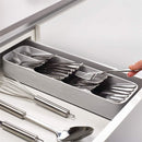 Compact Cutlery Organizer Kitchen Drawer Tray, Small