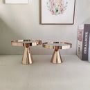 European-style golden cake stand