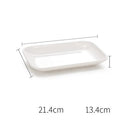 White Melamine Plate