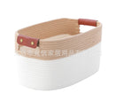 Square Cotton Rope Storage Basket