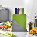 index plastic cutting board set  (4 pieces)