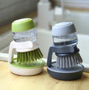 Household kitchen pot brush (degreasing and descaling)