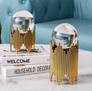 Nordic transparent crystal ball ornaments