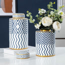 Modern minimalist ceramic vase (2 pieces)