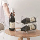 Clear Acrylic Wine Display Rack