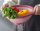 Collapsible Colanders with Handles
