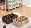 Six square grid Sundries organizer box (26*17*10cm)