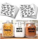 Herb Name Waterproof Spice Jar Stickers Set