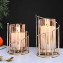 luxury high-end wrought iron candle holder