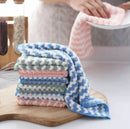 Velvet towel for household cleaning