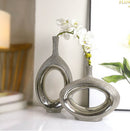 Ceramic vase for flower arrangement