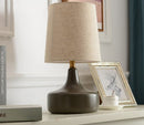 American ceramic bedroom bedside table lamp