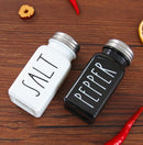 Salt and Pepper Shakers Glass Set