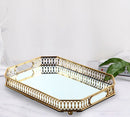 Nordic metal rectangular mirror tray (350*250mm)