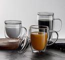 Double Layer Glass Mug