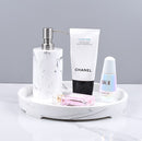 Nordic marble simple tray for cosmetic items