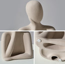 Nordic minimalist abstract figure ceramic decoration