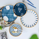 8" Ceramic creative hand painted plate