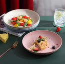 10" wheat straw dish set (4 pieces )