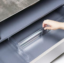 Clear drawer divider storage