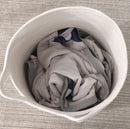 Cat Figure Cotton Rope Woven Home Storage Basket