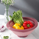 Collapsible Colanders with Handles
