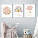 Decorative painting of canvas