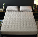 Mattress cover single piece cotton quilted  100x200cm