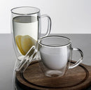 Double Layer Glass Mug