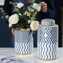 Modern minimalist ceramic vase (2 pieces)