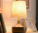 American ceramic bedroom bedside table lamp