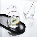 Diamond Whiskey Glass