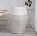 Cross-border cotton rope woven basket simple for dirty clothes