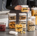 Herb Name Waterproof Spice Jar Stickers Set