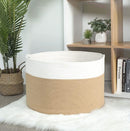 Cotton rope storage basket