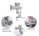 Household multi-function manual meat grinder