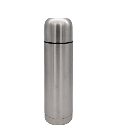 Double layer stainless steel thermos.