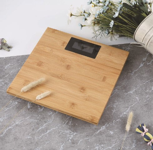 Electronic scale bamboo wooden