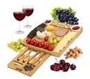 Bamboo Cheese Board and Knife Set