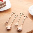 Long Handle Iced Tea Spoons Set Stainless Steel Cocktail Spoon for Coffee Dessert Hot Tea Smoothies