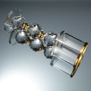 Crystal candle holder