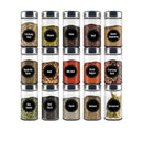 144 Chalkboard Kitchen Spice Jar Labels